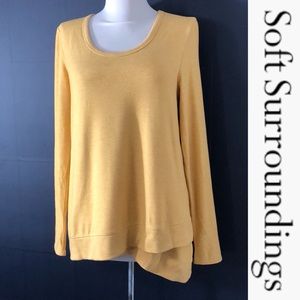 Soft Surroundings Afternoon Stroll Tunic Top